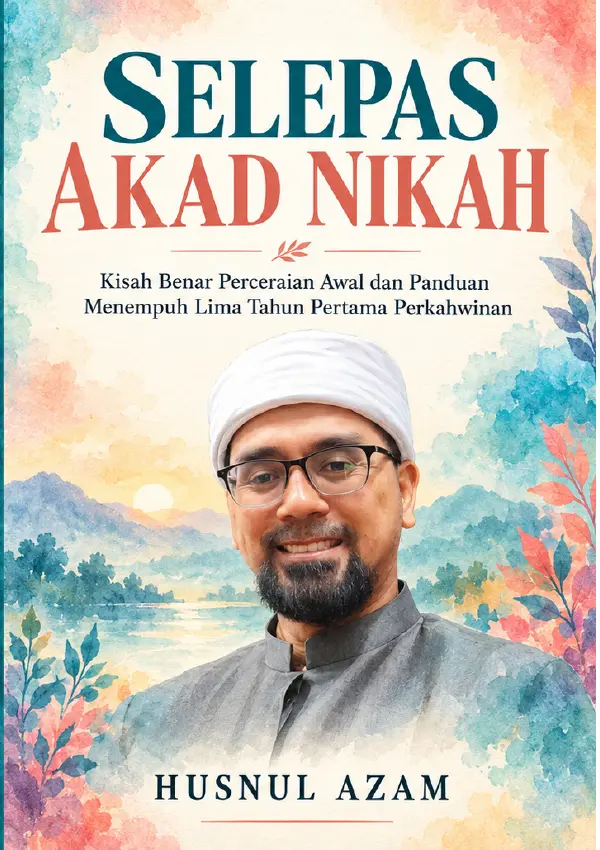 Kulit buku Selepas Akad Nikah, tulisan Husnul Azam