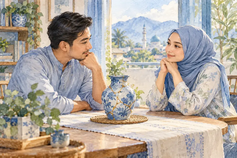 Pasangan menilai langkah membina semula kepercayaan.